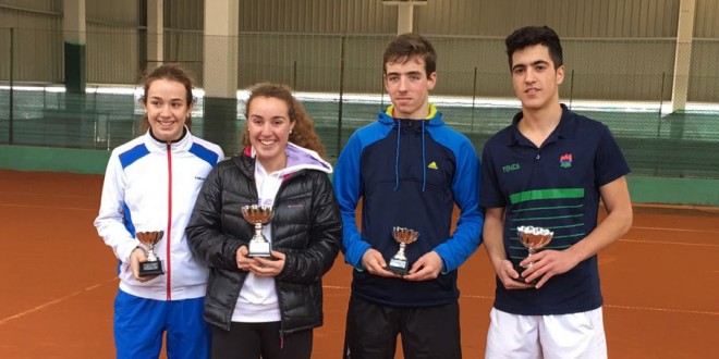Ibai Celada y Paula Hijos, campeones del 1&ordm; Torneo del 28&ordf; Circuito Navarro Absoluto